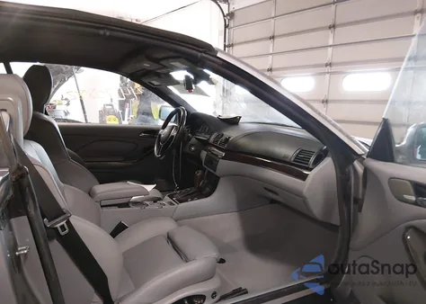 2004 BMW 330Ci из США, поврежденный, VIN WBABW53454PL44758